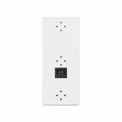 Aperion Audio Fons F85S Dual 8" Slim On-Wall Speaker Pure White Back Side