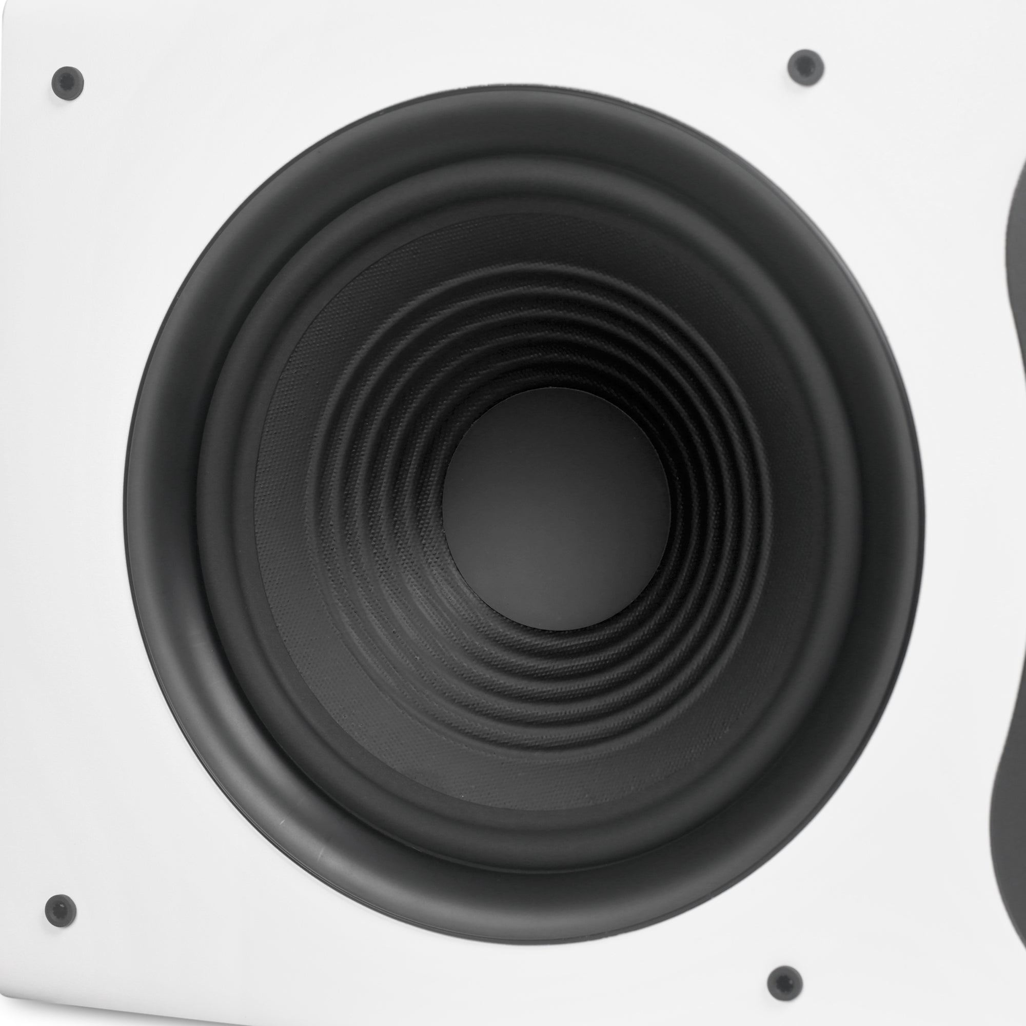 Aperion Audio Fons F85S Dual 8" Slim On-Wall Speaker Pure White 8" Paper Cone Woofer