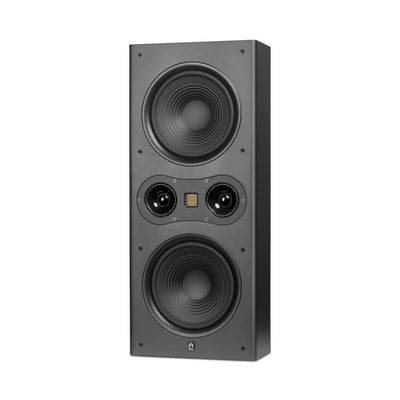 Aperion Audio Fons F85S Dual 8" Slim On-Wall Speaker Stealth Black