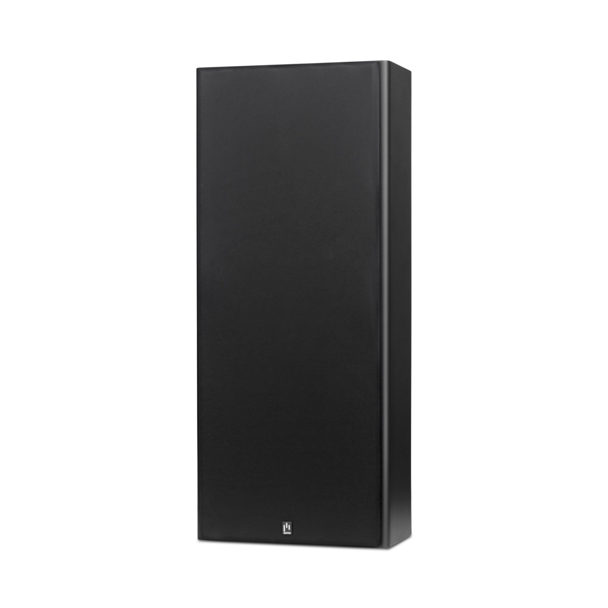 Aperion Audio Fons F85S Dual 8" Slim On-Wall Speaker Stealth Black Grille On