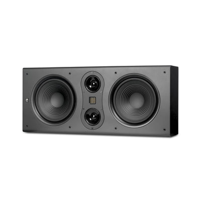 Aperion Audio Fons F85S Dual 8" Slim On-Wall Speaker Stealth Black Horizontal Right Front