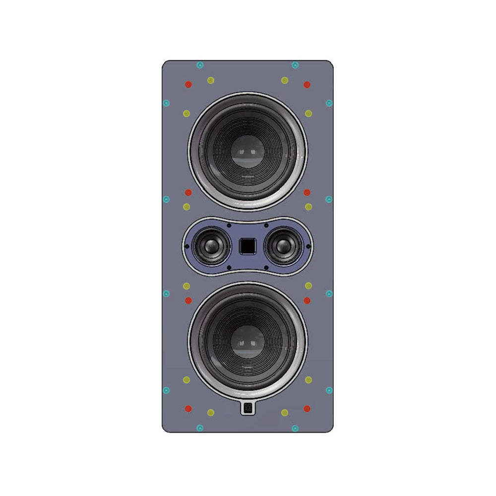 F85S-MK In-Wall Mount Kit-Mounting Holes