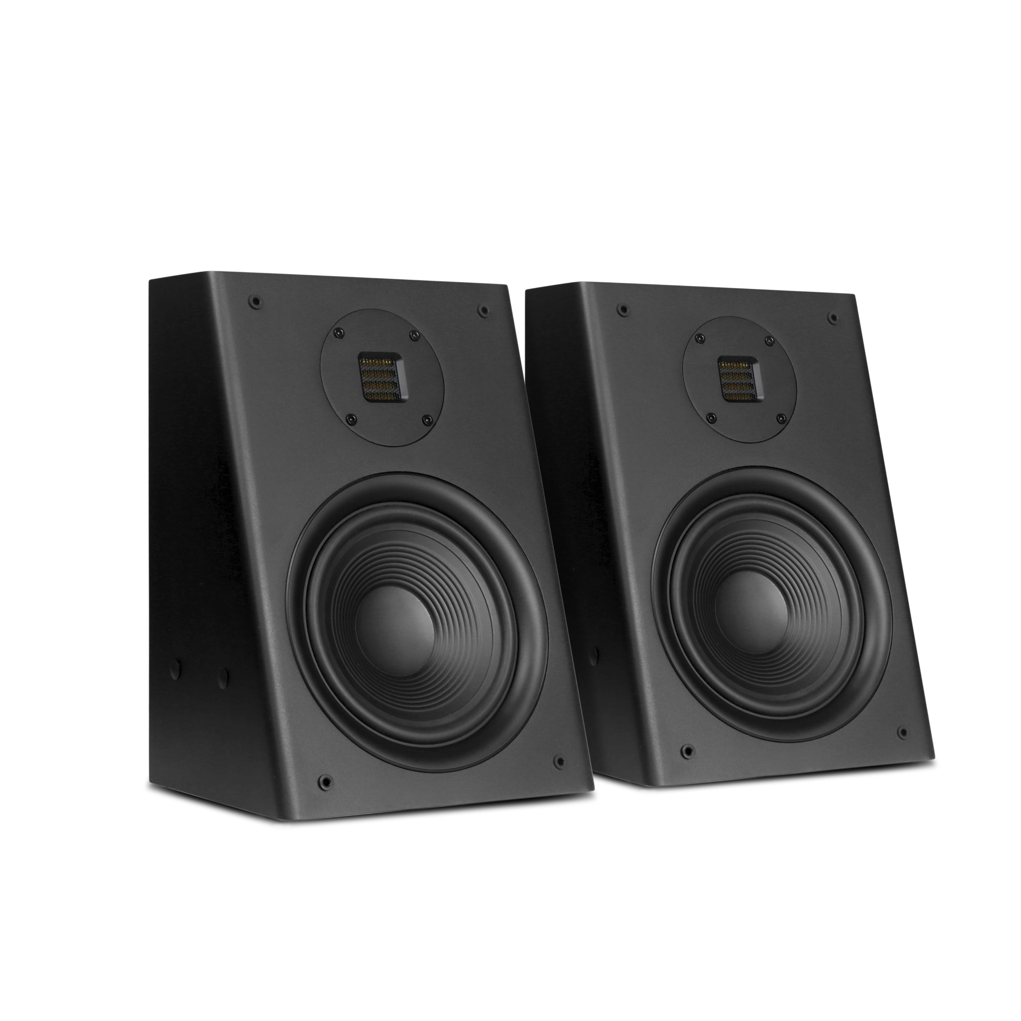Aperion Audio Fons FC62 2-Way 6.5" Ceiling / Height / Surround Speakers Pair Stealth Black