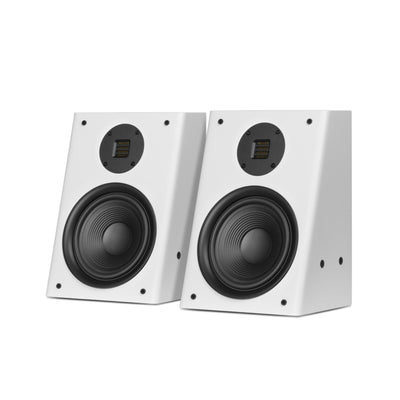 Aperion Audio Fons FC62 2-Way 6.5" Ceiling / Height / Surround Speakers Pair Pure White