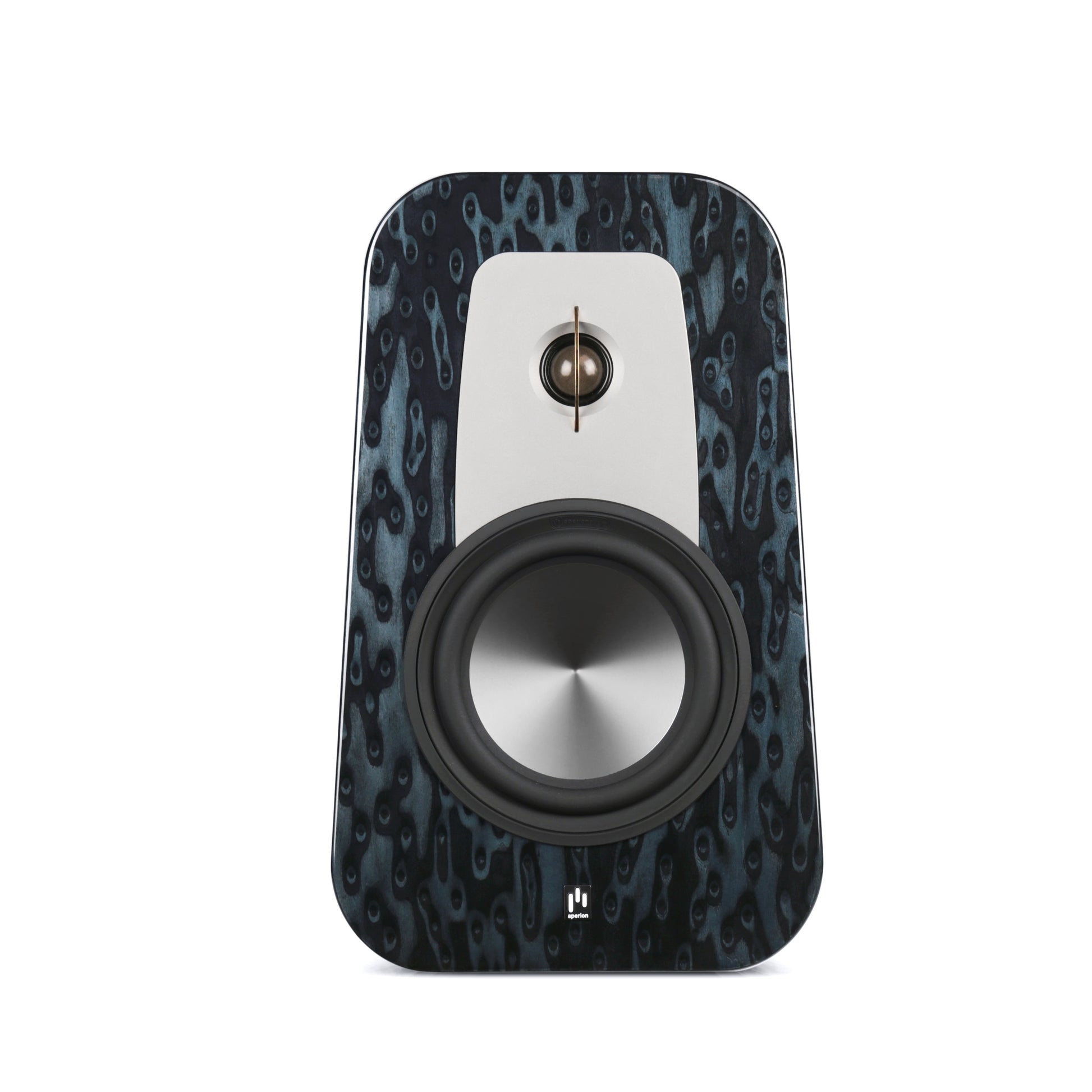 Aperion Grandis GR6 HiFi Bookshelf Speaker Gloss Blue Opal Front