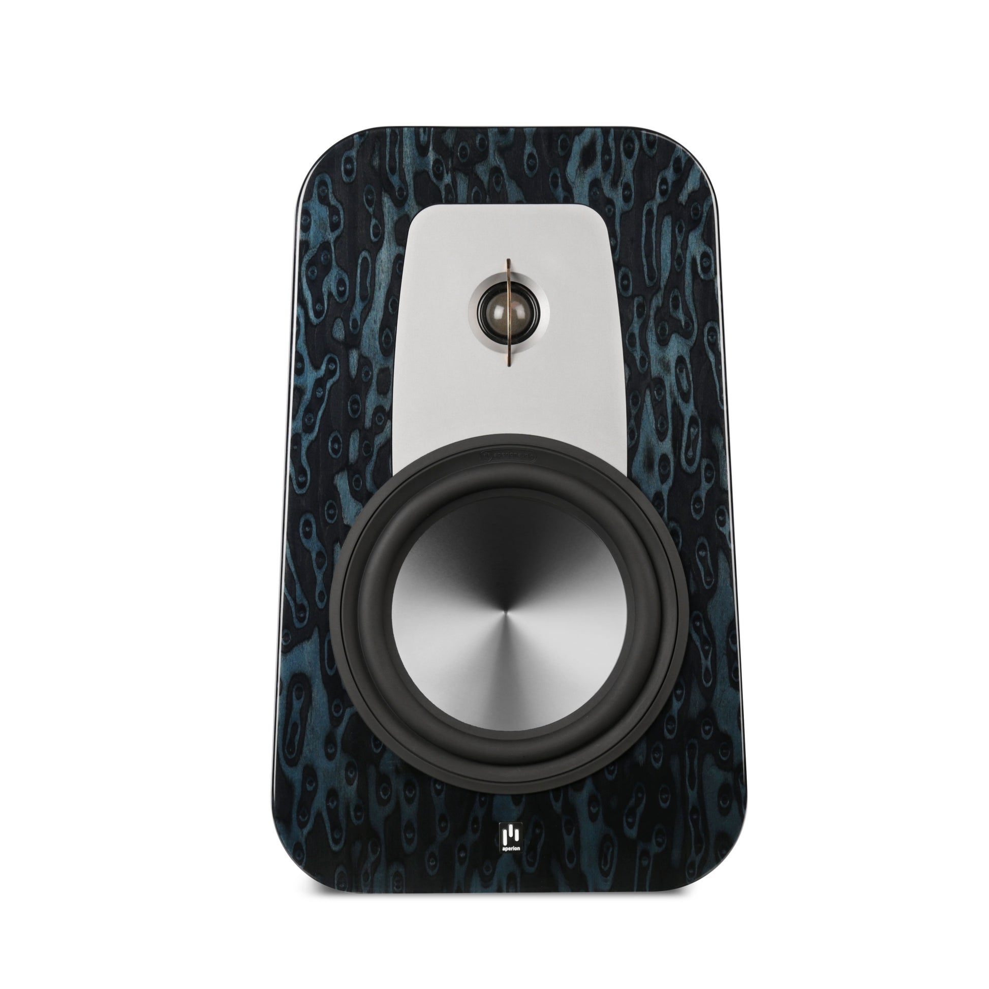 Aperion Grandis GR8 8" HiFi Bookshelf Speaker Blue Opal Front