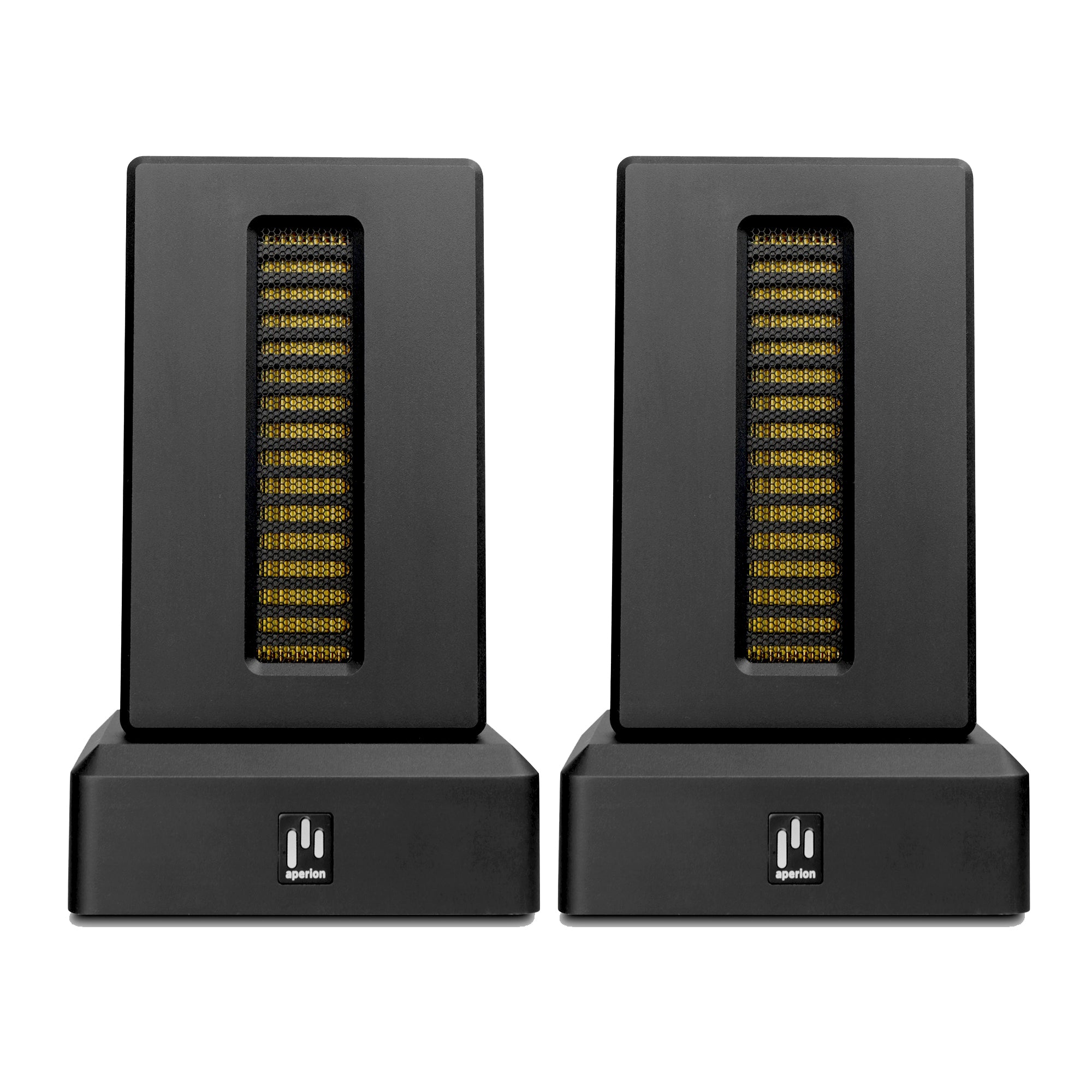 アドオン■高能率97dBホーンツイーター2個セット■ブラック/シルバーGHK03 HST Dual AMT Super Tweeter - 103dB SPL - Aperion Audio