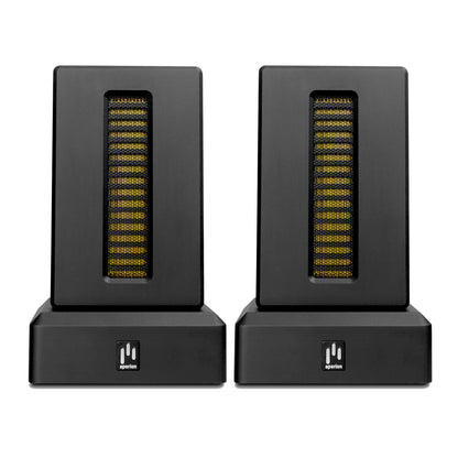 Aperion Audio HST High Sensitivity Dual Firing AMT Super Tweeter Speaker Front Side Pair
