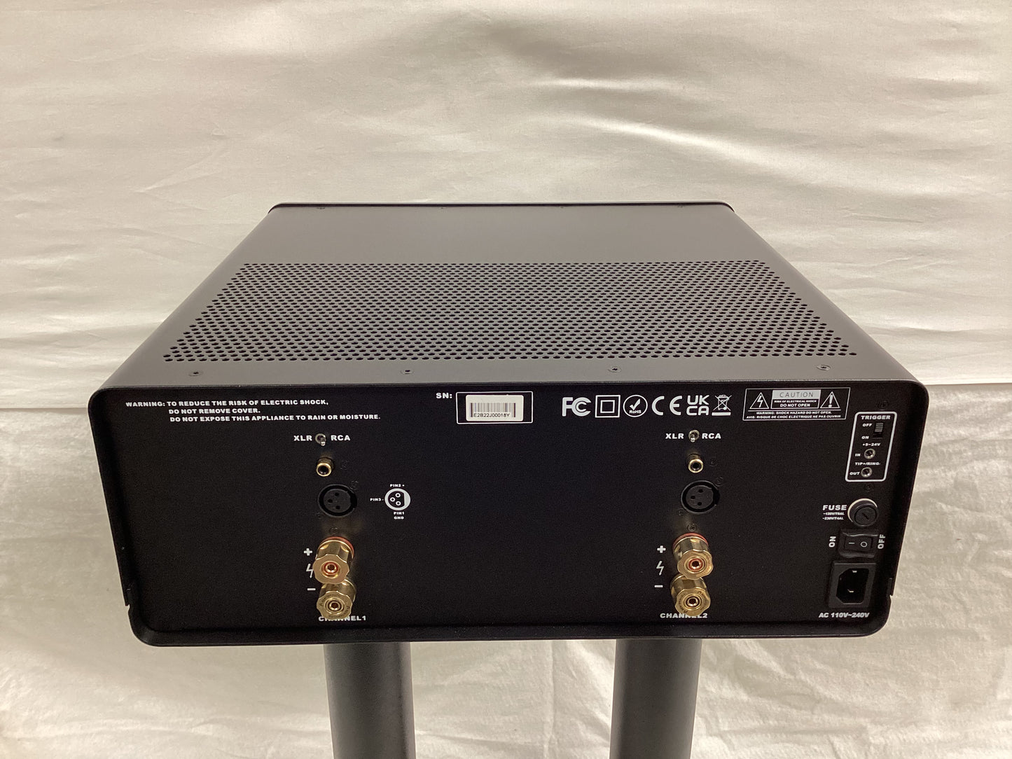 Energy 2 Channel Stereo Power Amplifier - E2 - Open Box / Closeout - 018Y