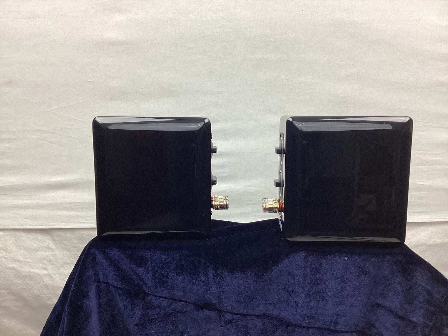 RST Aluminum Ribbon Super Tweeter Speaker Pair Gloss Black A Stock 801/802Y