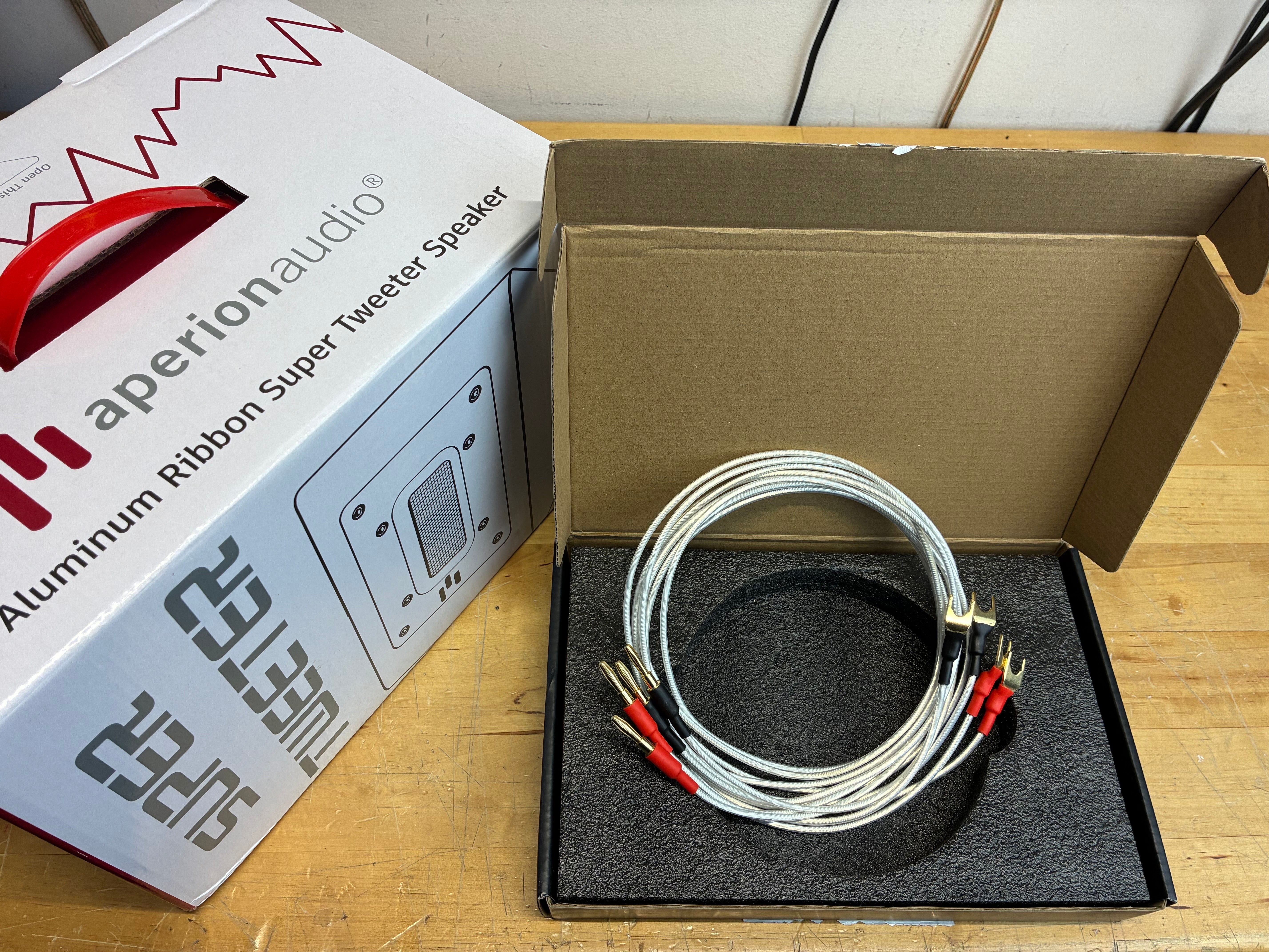 Aperion Audio Premium 4N OFC Silver Speaker Wire