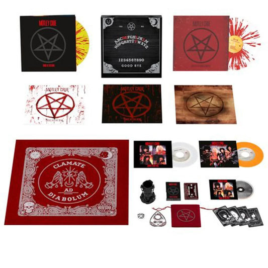 Mötley Crüe - Shout at the Devil (40th Anniversary Box Set) [Orange/Yellow Splatter 4LP/CD/Cassette] - Aperion Audio
