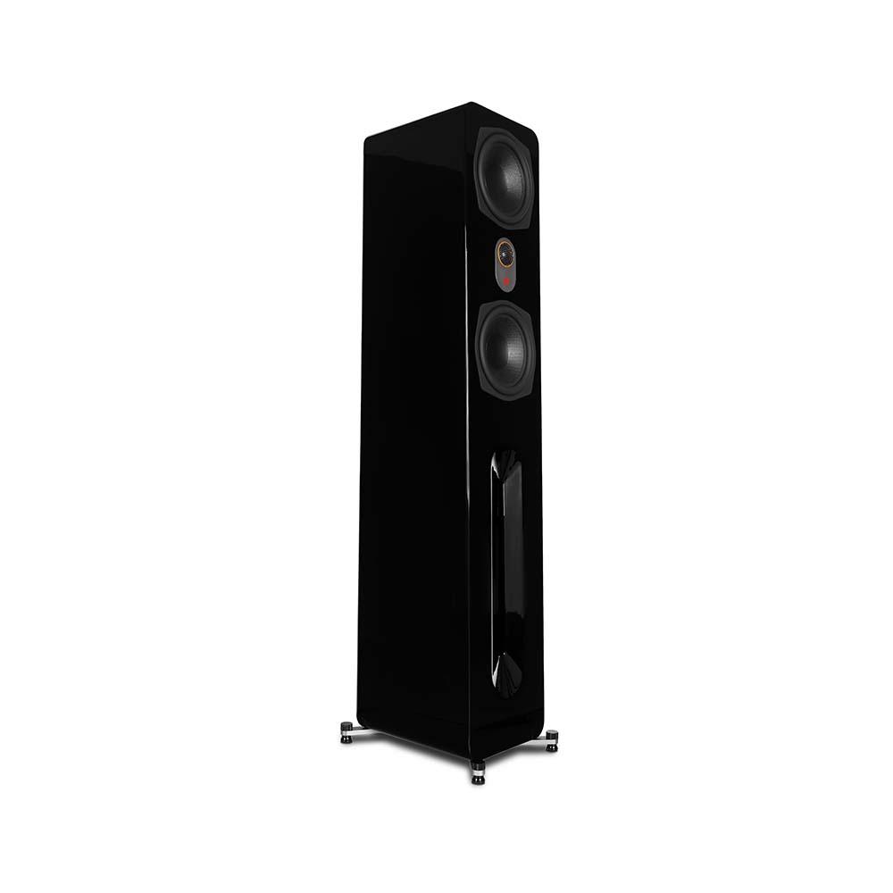 aperion-novus-n5t-tower-speaker-gloss-black-side-front