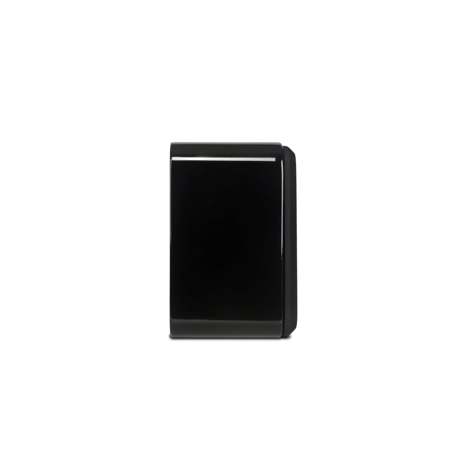 Aperion Audio Novus N6SC Slim LCR 6.5" On-Wall & Surround Speaker Gloss Black Side View
