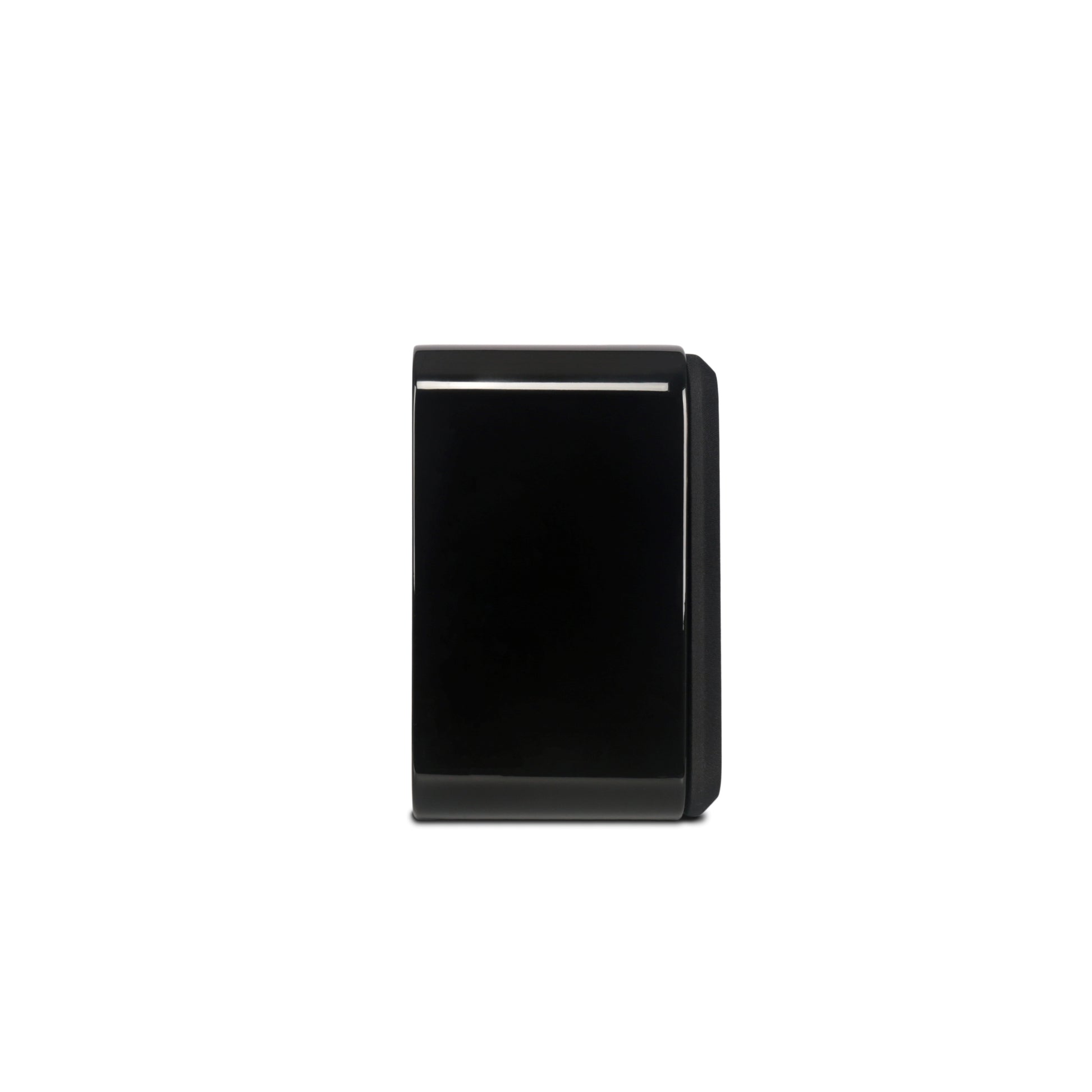 Aperion Audio Novus N6SC Slim LCR 6.5" On-Wall & Surround Speaker Gloss Black Side View