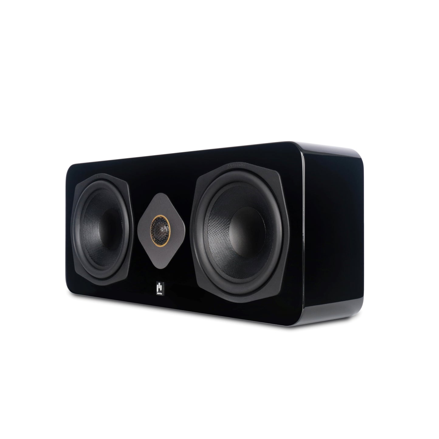 Aperion Audio Novus N6SC Slim LCR 6.5" On-Wall & Surround Speaker Gloss Black Front Right
