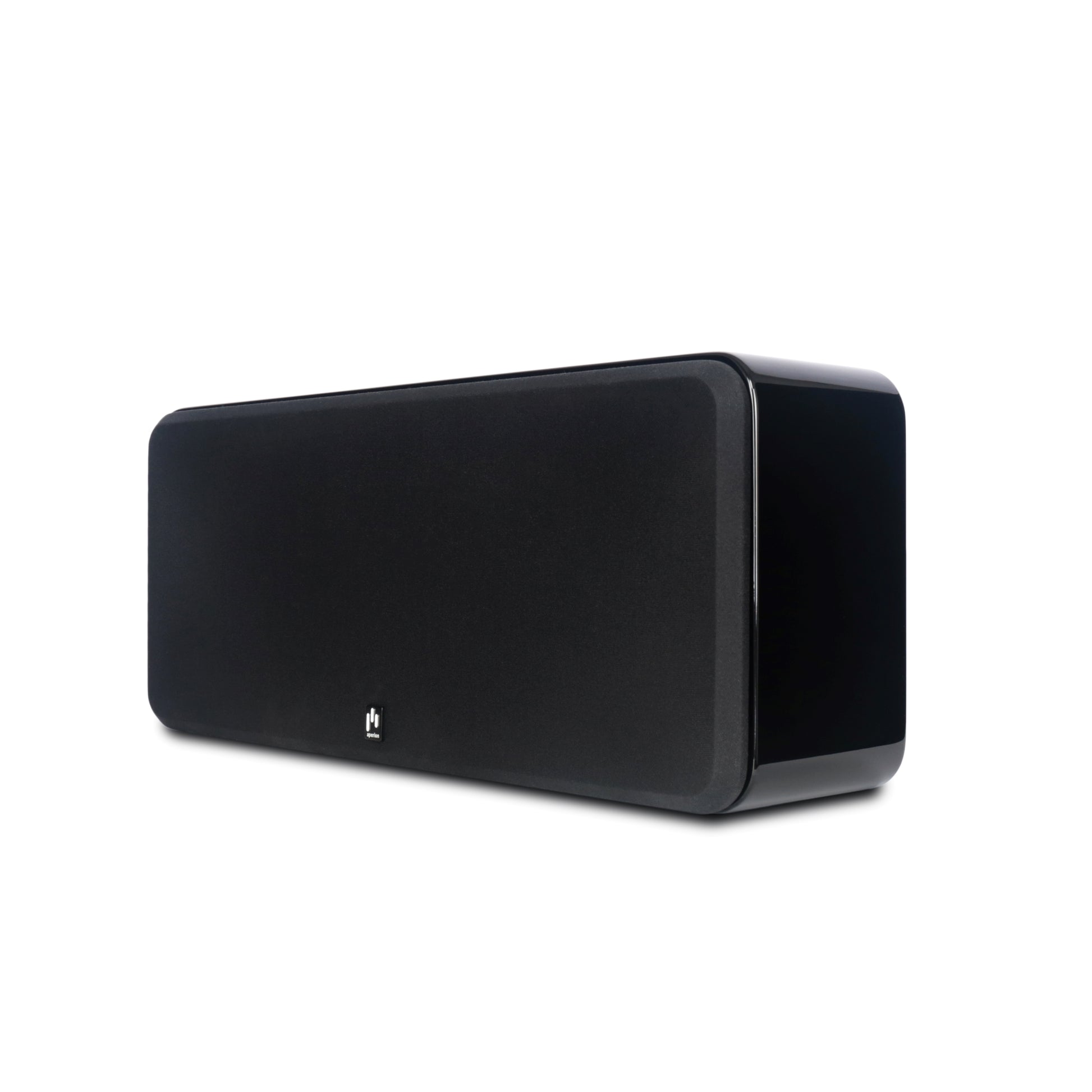 Aperion Audio Novus N6SC Slim LCR 6.5" On-Wall & Surround Speaker Gloss Black Front Right Grille On