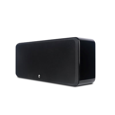 Aperion Audio Novus N6SC Slim LCR 6.5" On-Wall & Surround Speaker Gloss Black Front Right Grille On