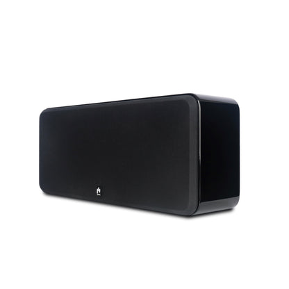 Aperion Audio Novus N6SC Slim LCR 6.5" On-Wall & Surround Speaker Gloss Black Front Right Grille On