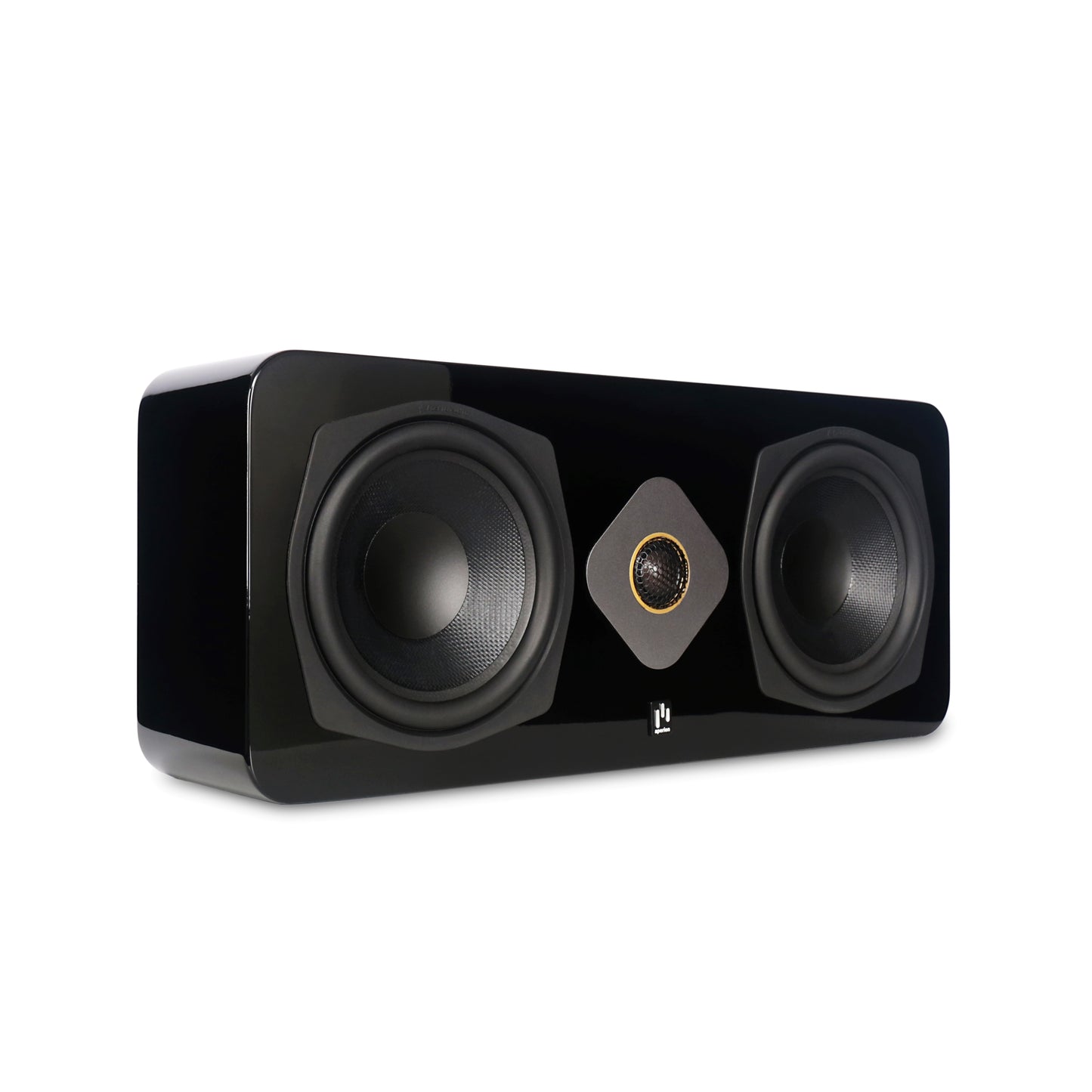 Aperion Audio Novus N6SC Slim LCR 6.5" On-Wall & Surround Speaker Gloss Black Front Left