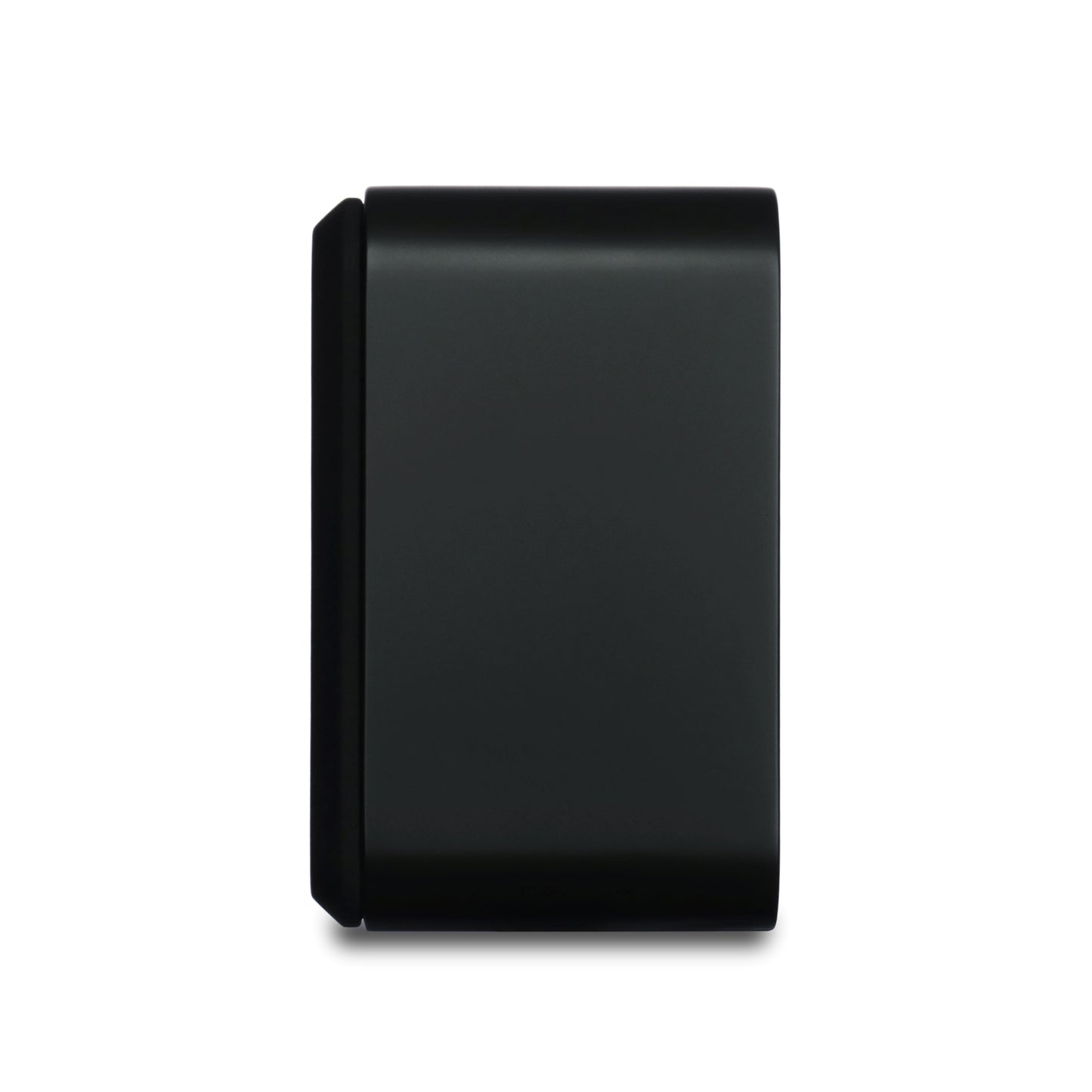 Aperion Audio Novus N6SC Slim LCR 6.5" On-Wall & Surround Speaker Stealth Black Side View