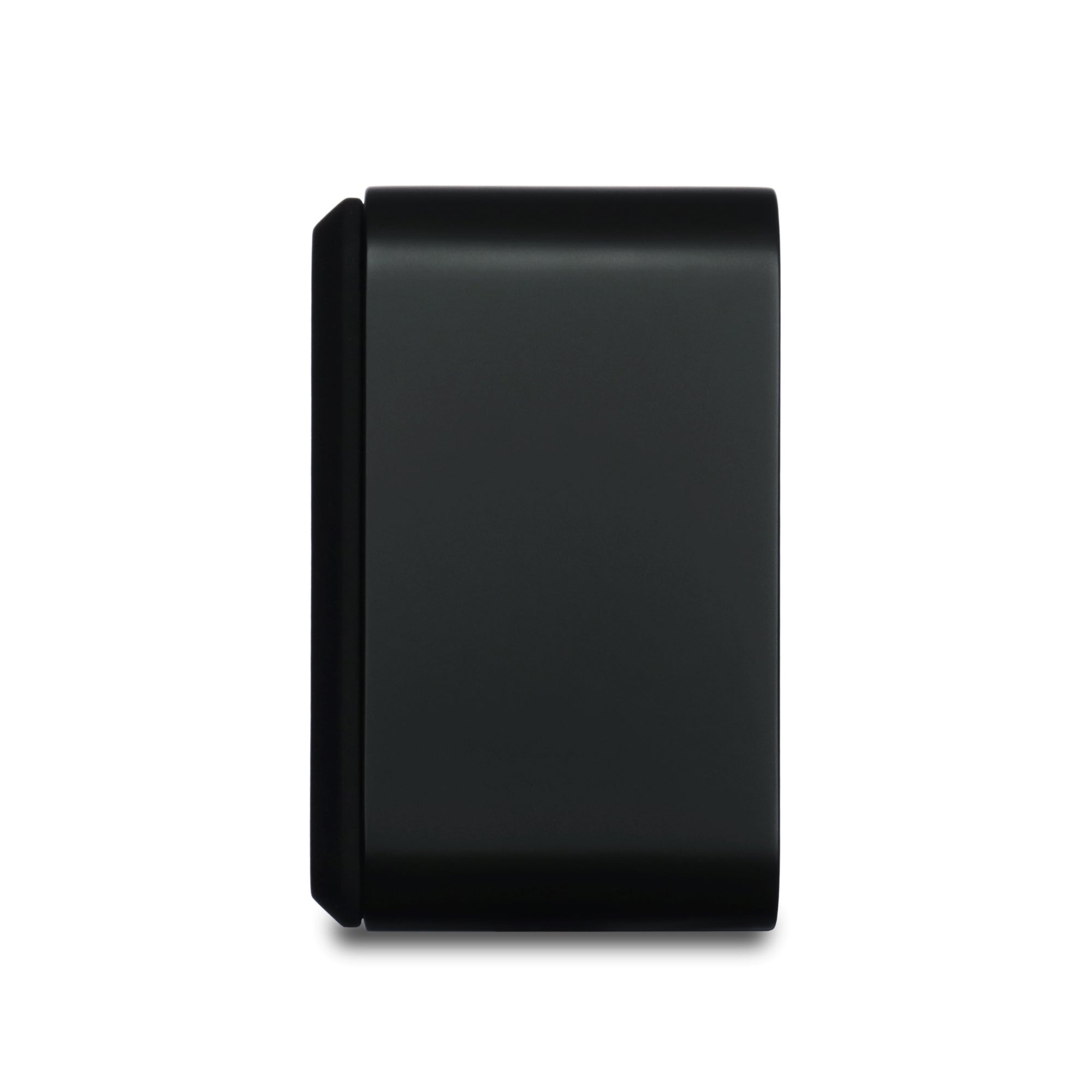 Aperion Audio Novus N6SC Slim LCR 6.5" On-Wall & Surround Speaker Stealth Black Side View