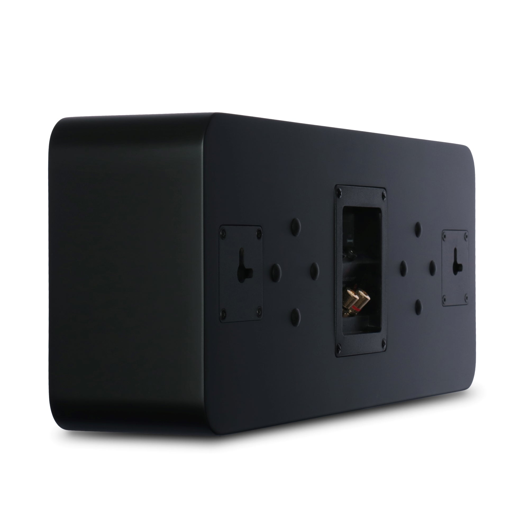 Aperion Audio Novus N6SC Slim LCR 6.5" On-Wall & Surround Speaker Stealth Black Rear Left