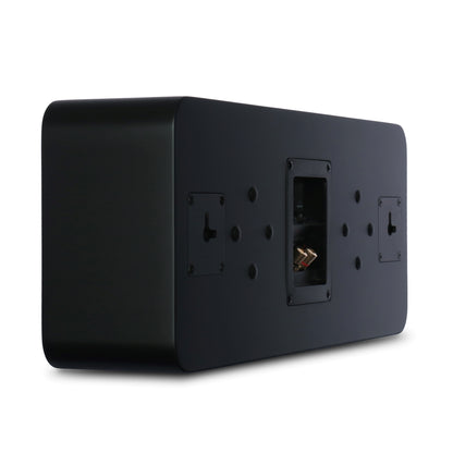 Aperion Audio Novus N6SC Slim LCR 6.5" On-Wall & Surround Speaker Stealth Black Rear Left