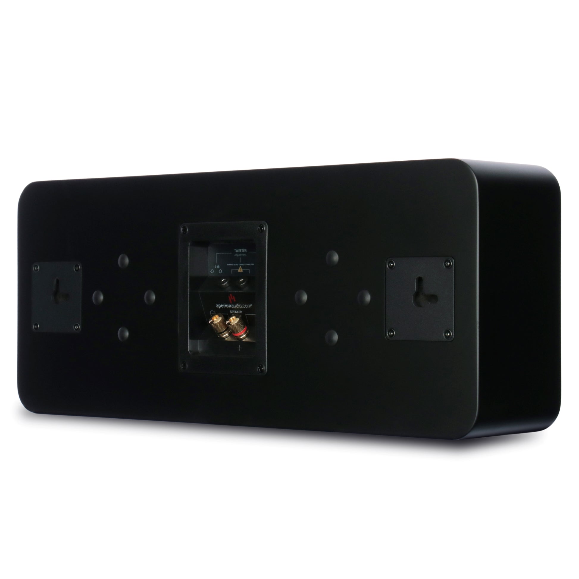 Aperion Audio Novus N6SC Slim LCR 6.5" On-Wall & Surround Speaker Stealth Black Rear Right