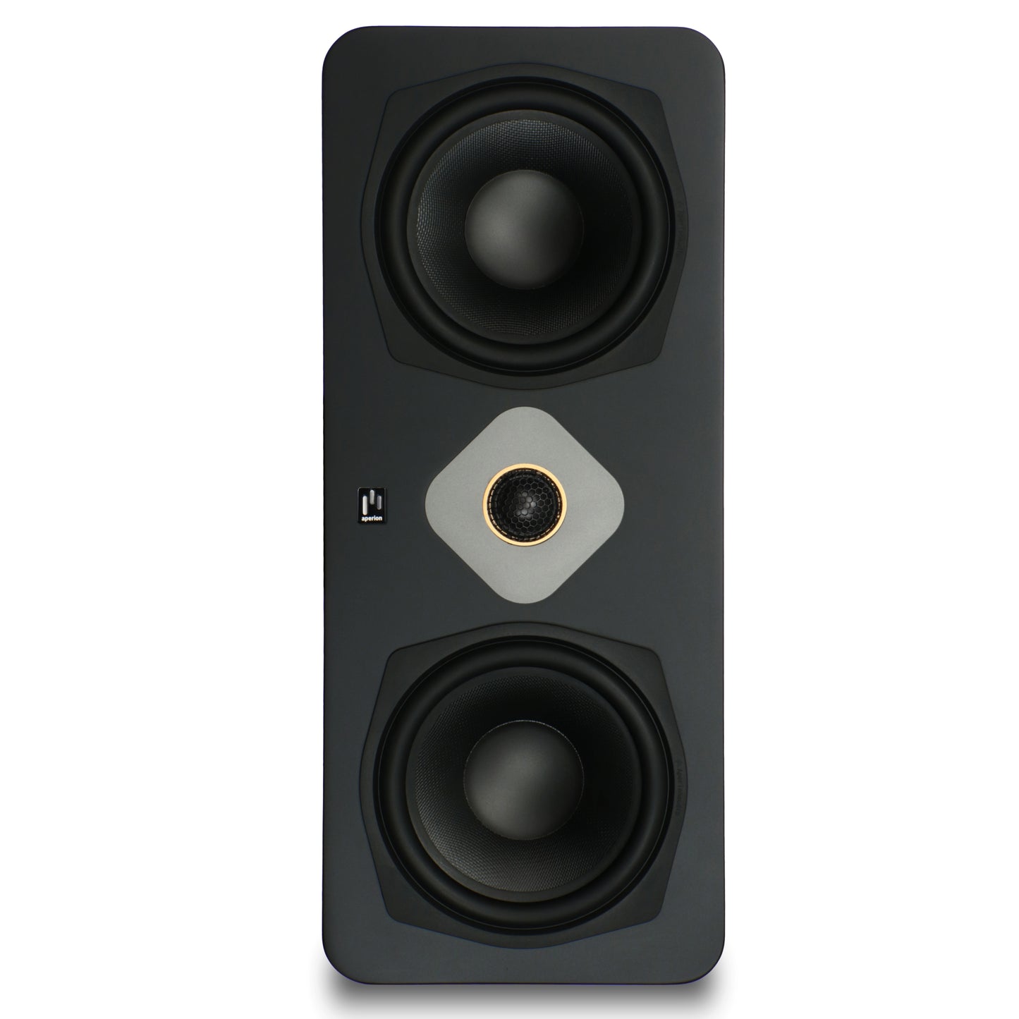 Aperion Audio Novus N6SC Slim LCR 6.5" On-Wall & Surround Speaker Stealth Black