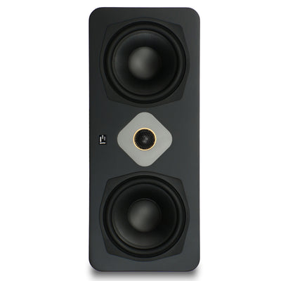 Aperion Audio Novus N6SC Slim LCR 6.5" On-Wall & Surround Speaker Stealth Black