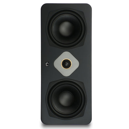 Aperion Audio Novus N6SC Slim LCR 6.5" On-Wall & Surround Speaker Stealth Black