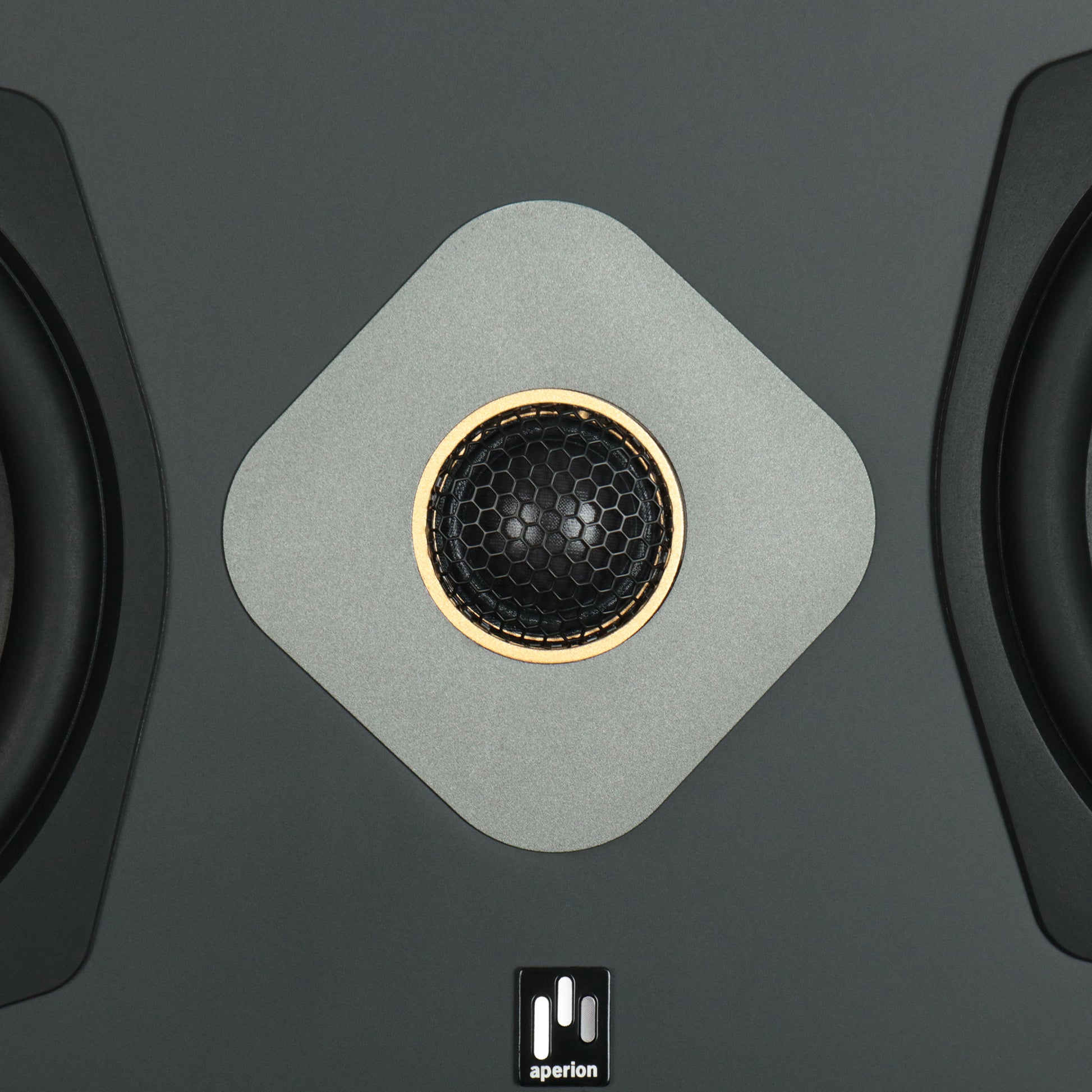 Aperion Audio Novus N6SC Slim LCR 6.5" On-Wall & Surround Speaker Stealth Black 1" Silk Dome Tweeter