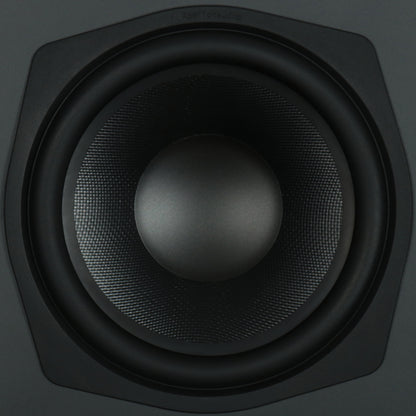 Aperion Audio Novus N6SC Slim LCR 6.5" On-Wall & Surround Speaker Stealth Black Woofer