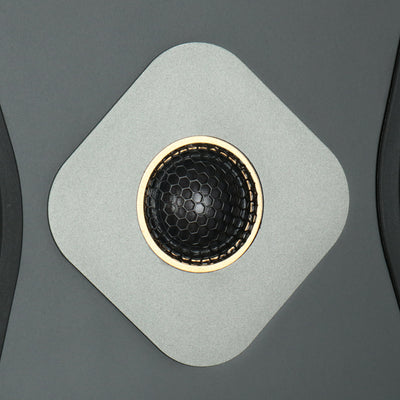 Aperion Audio Novus N6SC Slim LCR 6.5" On-Wall & Surround Speaker Stealth Black Tweeter