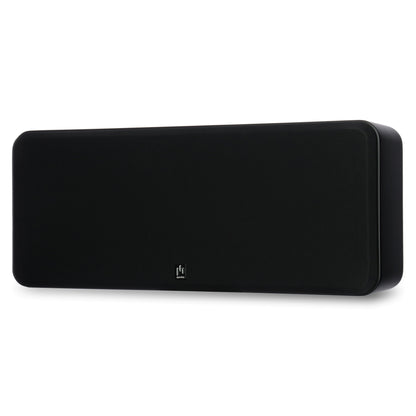 Aperion Audio Novus N6SC Slim LCR 6.5" On-Wall & Surround Speaker Stealth Black Front Right Grille On