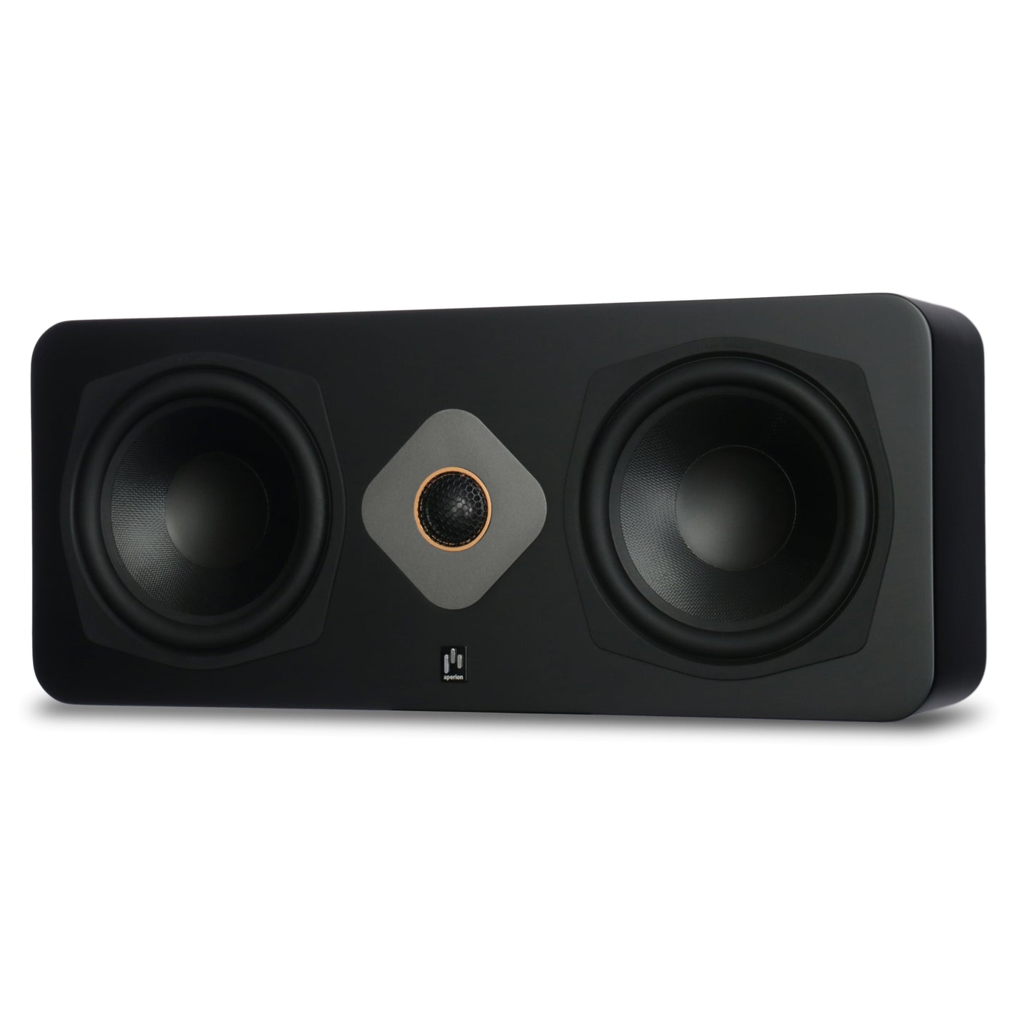 Aperion Audio Novus N6SC Slim LCR 6.5" On-Wall & Surround Speaker Stealth Black Front Right