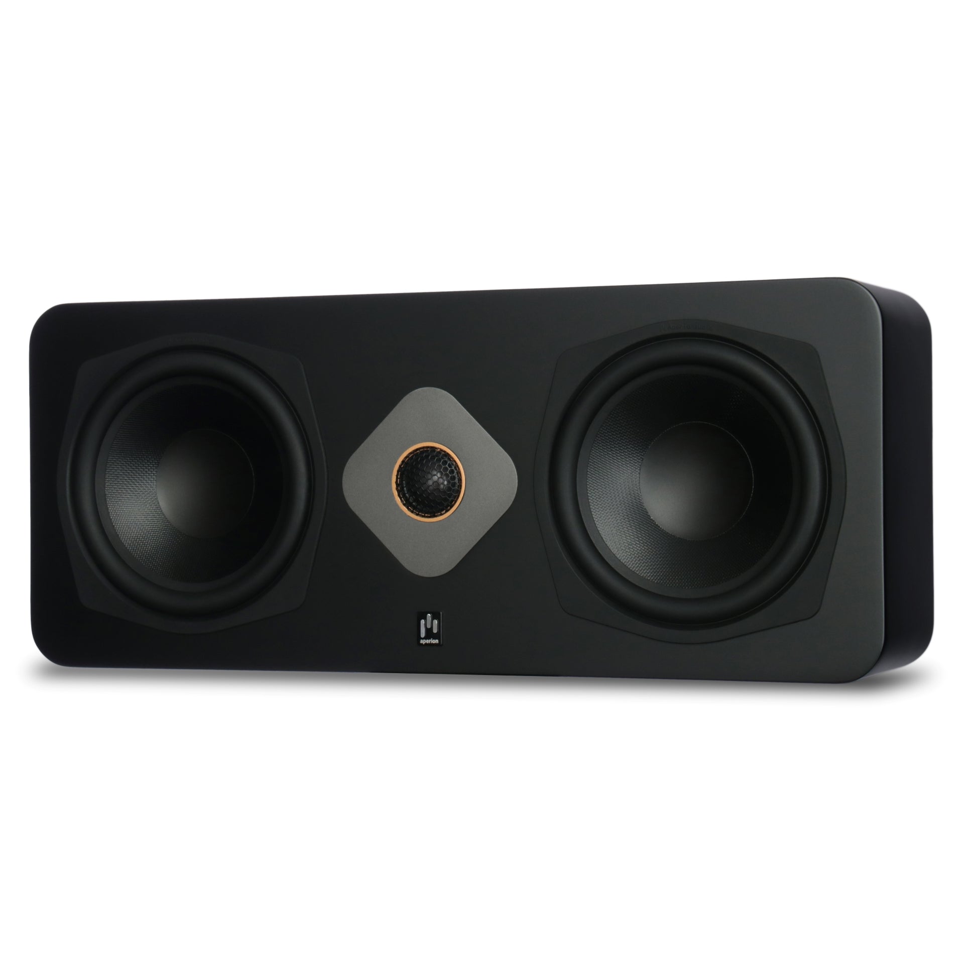 Aperion Audio Novus N6SC Slim LCR 6.5" On-Wall & Surround Speaker Stealth Black Front Right
