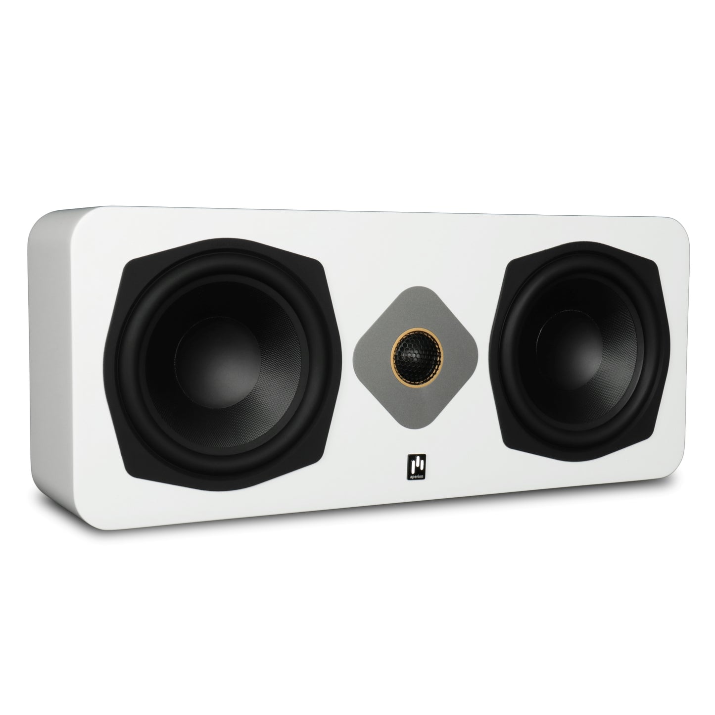Aperion Audio Novus N6SC Slim LCR 6.5" On-Wall & Surround Speaker Pure White Front Left