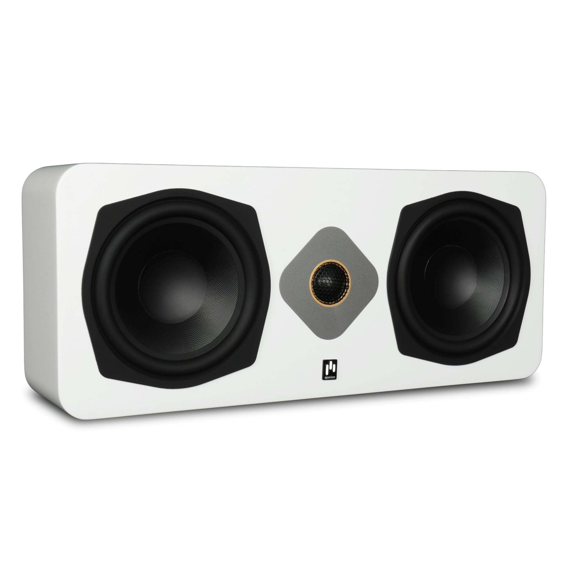Aperion Audio Novus N6SC Slim LCR 6.5" On-Wall & Surround Speaker Pure White Front Left