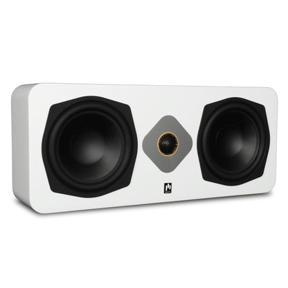 Aperion Audio Novus N6SC Slim LCR 6.5" On-Wall & Surround Speaker Pure White Front Left