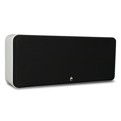 Aperion Audio Novus N6SC Slim LCR 6.5" On-Wall & Surround Speaker Pure White Front Left Grille On