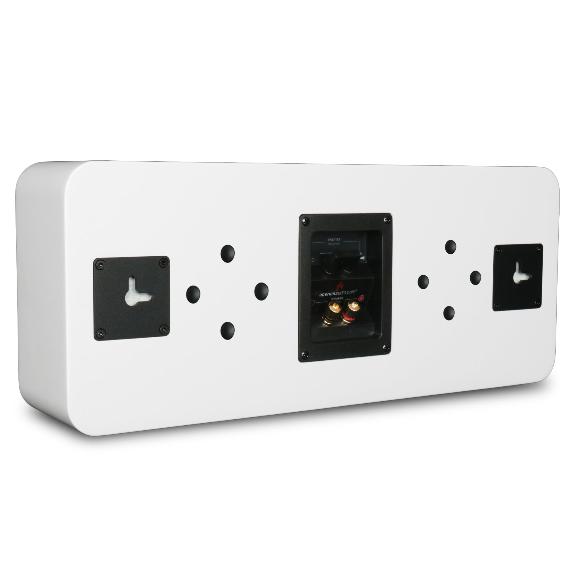 Aperion Audio Novus N6SC Slim LCR 6.5" On-Wall & Surround Speaker Pure White Rear Left