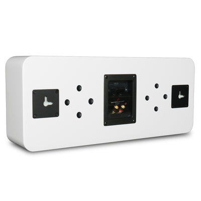 Aperion Audio Novus N6SC Slim LCR 6.5" On-Wall & Surround Speaker Pure White Rear Left
