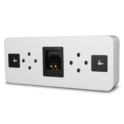 Aperion Audio Novus N6SC Slim LCR 6.5" On-Wall & Surround Speaker Pure White Rear Right