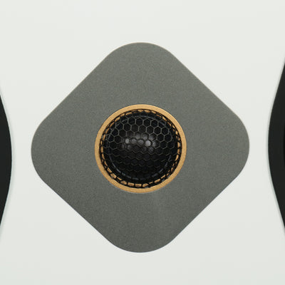 Aperion Audio Novus N6SC Slim LCR 6.5" On-Wall & Surround Speaker Pure White 1" Silk Dome Tweeter