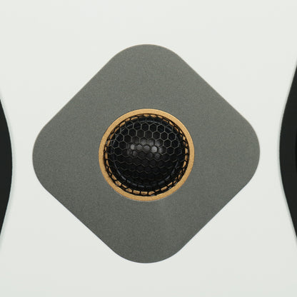 Aperion Audio Novus N6SC Slim LCR 6.5" On-Wall & Surround Speaker Pure White 1" Silk Dome Tweeter
