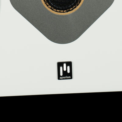 Aperion Audio Novus N6SC Slim LCR 6.5" On-Wall & Surround Speaker Pure White Logo