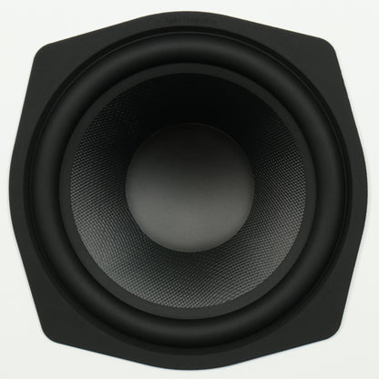 Aperion Audio Novus N6SC Slim LCR 6.5" On-Wall & Surround Speaker Pure White Woofer