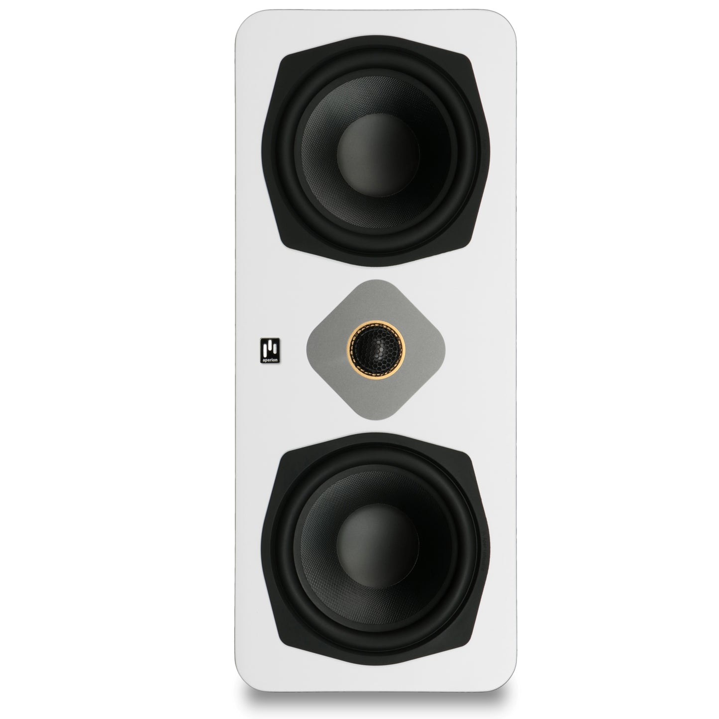 Aperion Audio Novus N6SC Slim LCR 6.5" On-Wall & Surround Speaker Pure White